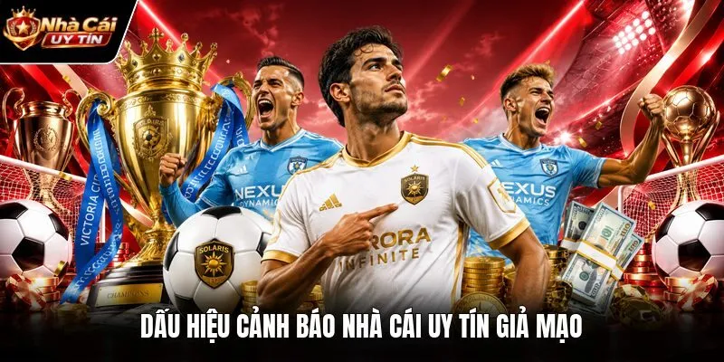 Dấu hiệu cảnh báo nhà cái uy tín giả mạo