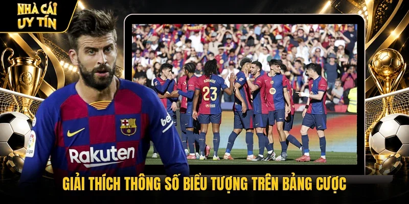 Giải thích thông số biểu tượng trên bảng cược